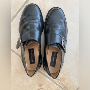 Men’s leather dress shoes,